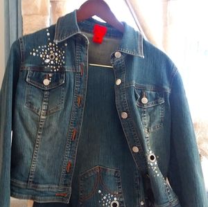 Jean and matching jean jacket